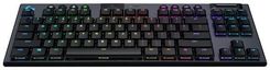 LOGITECH G915 TKL TENKEYLESS LIGHTSPEED WIRELESS RGB MECHANICAL GAMING KEYBOARD - KEYBOARD - NORDIC - CARBON - KLAWIATURY - CZARNY