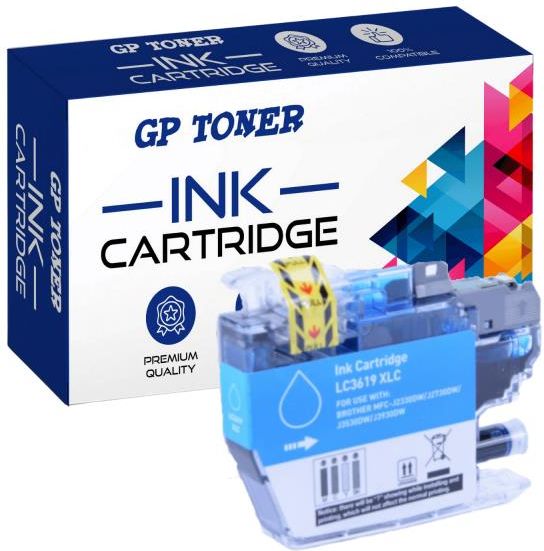 Tusz GP TONER TUSZE DO BROTHER LC3619XL MFC-J2330DW J3530DW J3930DW ...