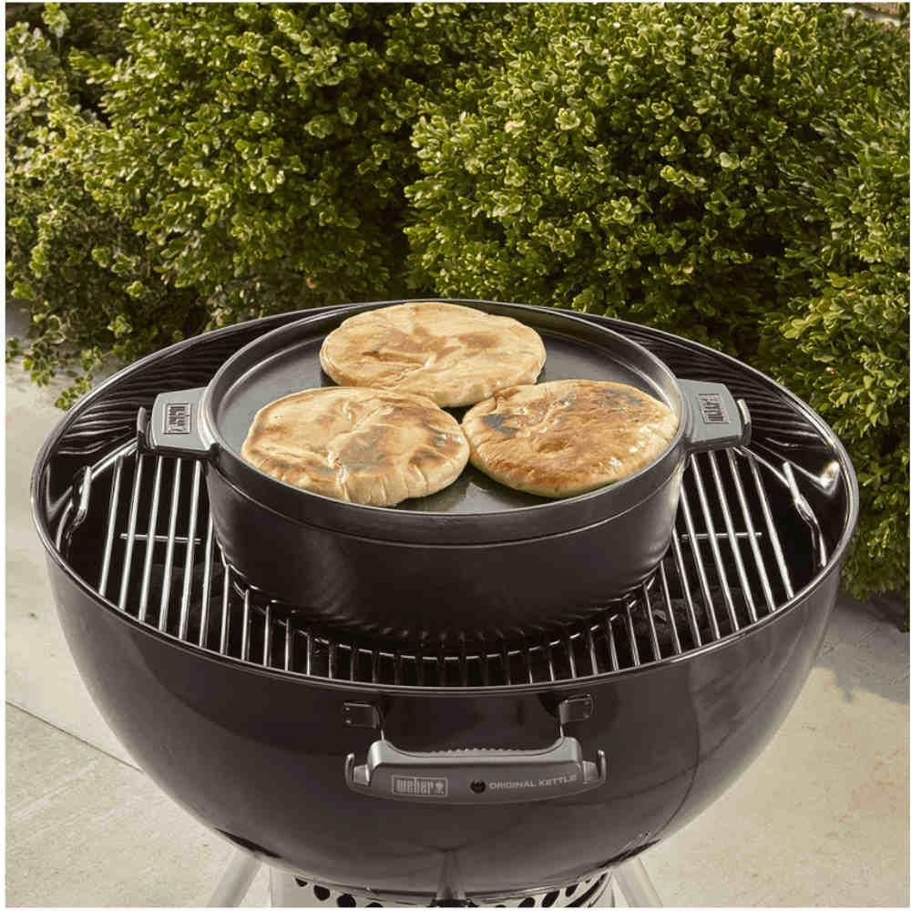 Weber Żeliwny kociołek 2w1 (8857) - zdjęcie 4 Weber Żeliwny kociołek 2w1 (8857)