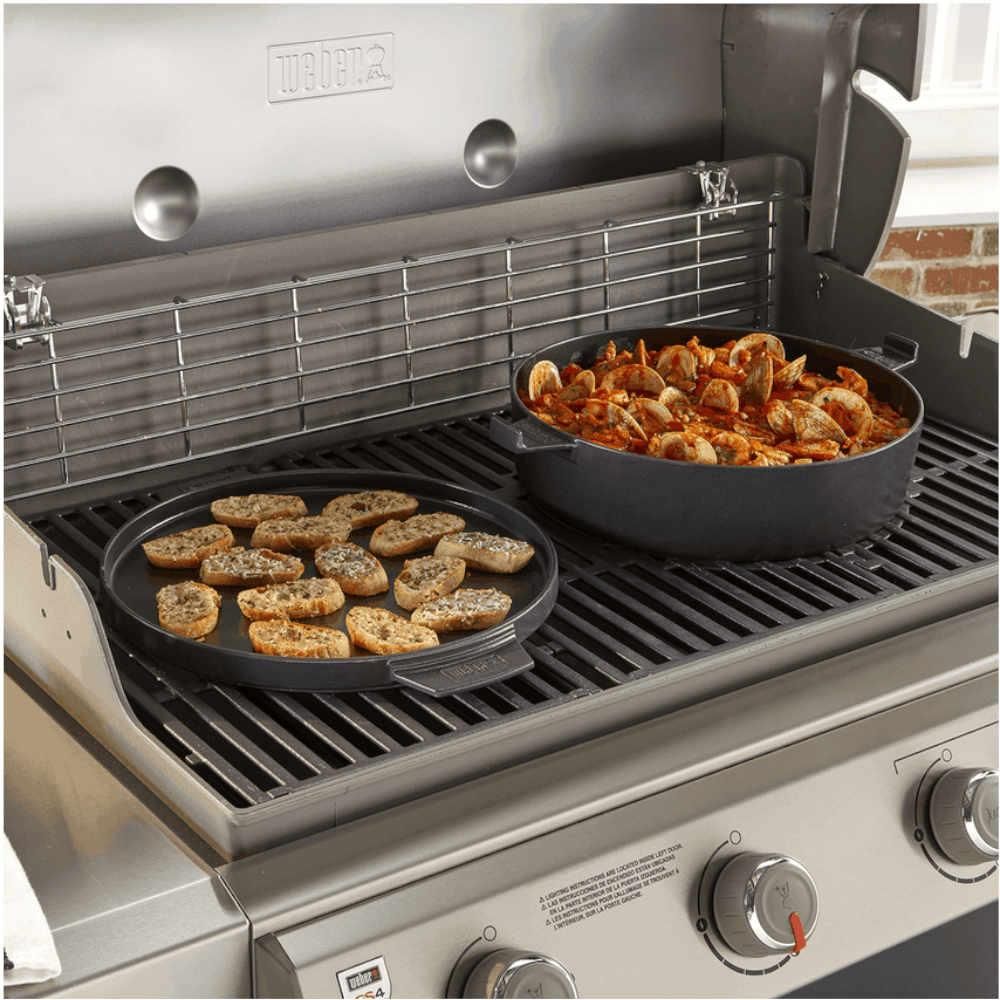 Weber Żeliwny kociołek 2w1 (8857) - zdjęcie 6 Weber Żeliwny kociołek 2w1 (8857)