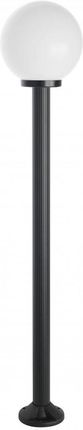 Su-Ma Kule K 5002/1/K 250 lampa stojąca czarna klosz biały 25cm E27 175cm