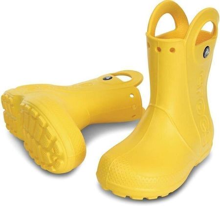 Crocs Kids Handle It Rain Boot Yellow
