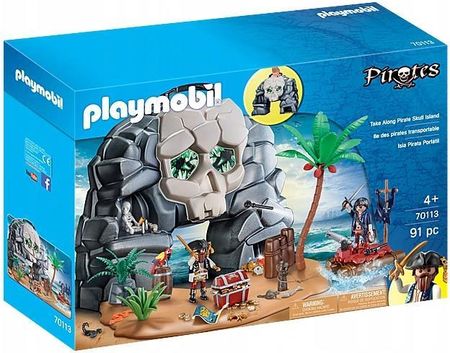 Playmobil 70113 Pirates Wyspa Piracka Z Czaszką