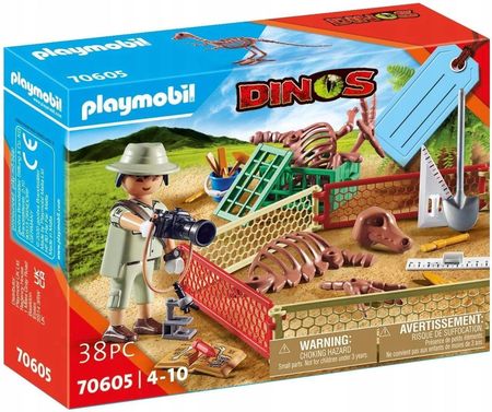 Playmobil 70605 Dinos Zestaw Paleontolog