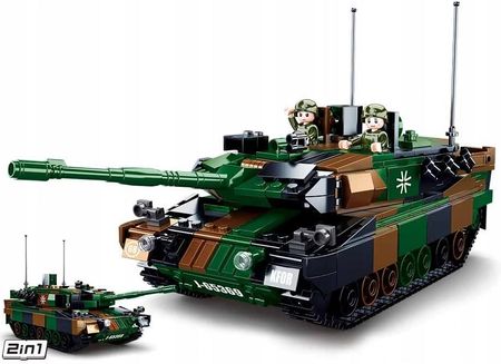Sluban Klocki Czołg Leopard 2A5 Main Battle 2W1
