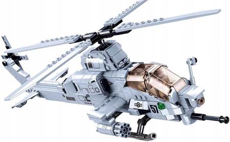 Sluban Klocki Helikopter Ah 1Z Viper Wojsko