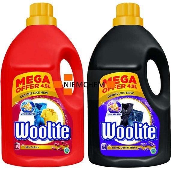 Woolite Mix Colors + Dark Płyn do Prania 150pr 2X4,5L Opinie i