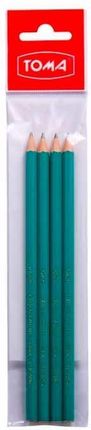 Ołówki Z Żywicy Syntetycznej Excellent,Hb Hexagonalne Zielony To-004 Toma K28T5388
