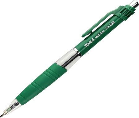 Toma Długopis Automatyczny 1.0Mm Zielony To-038