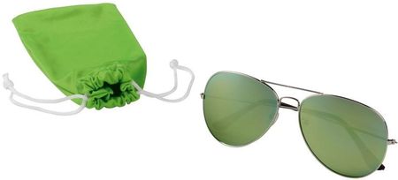 Okulary Przeciwsłon. New Style, Zielony - Okulary przeciwsłoneczne damskie 