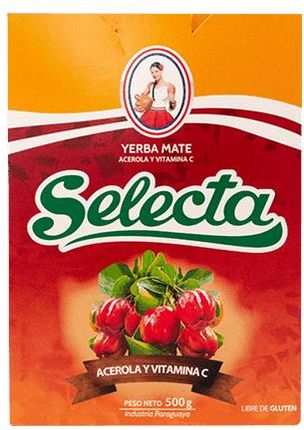 Selecta Yerba Mate Acerola Y Vitamina C 0,5kg