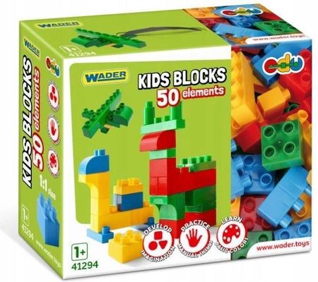 Wader Kids Blocks Klocki 50El. 41294