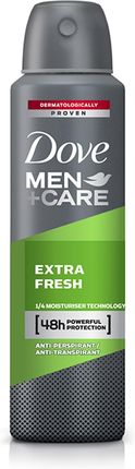 Dove Men Extra Fresh Spray Antyperspirant 150ml