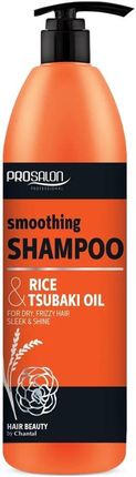 Chantal Prosalon Smoothing Shampoo Wygładzający Szampon Do Włosów Ryż & Olej Tsubaki 1000 g