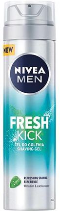 Nivea Men Fresh Kick Żel do golenia 200 ml