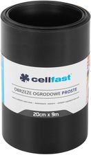 Cellfast Obrzeże ogrodowe proste 20cm Czarne 9m (30233H)