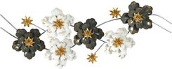 Zdjęcie Obi Dekoracja Metalowa Naścienna Kwiaty 123X44Cm  - Nowy Sącz
