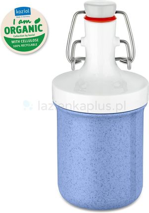 Koziol Butelka Na Wodę Plopp To Go Mini Organic 200Ml Niebieska (4014671)