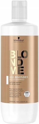 Schwarzkopf Blondme All Blondes Szampon Detoksykujący 1000 ml