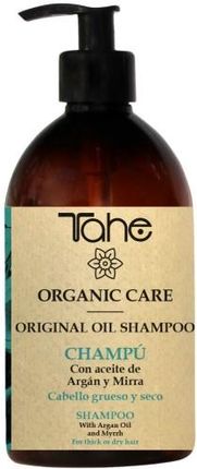 Tahe Organic Care Original Oil Shampoo Szampon Do Włosów Grubych I Suchych 500 ml