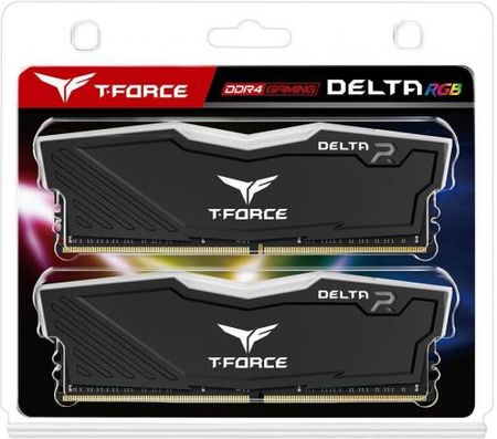 Pamięć RAM Team Group T Force Delta Rgb Ddr4 32Gb 2X16Gb 3600Mhz Dimm Cl18 1.35V (TF3D432G3600HC18JDC01)