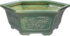 Zdjęcie Obi Doniczka Bonsai Zielona 38X33X14Cm - Rawicz