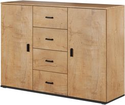 Zdjęcie Cama Meble Komoda Uni Dąb Lefkas Czarny Lef 695509 - Sieradz