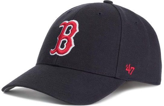 47 Brand Czapka Z Daszkiem Boston Red Sox B-MVP02WBV-HM Granatowy ...