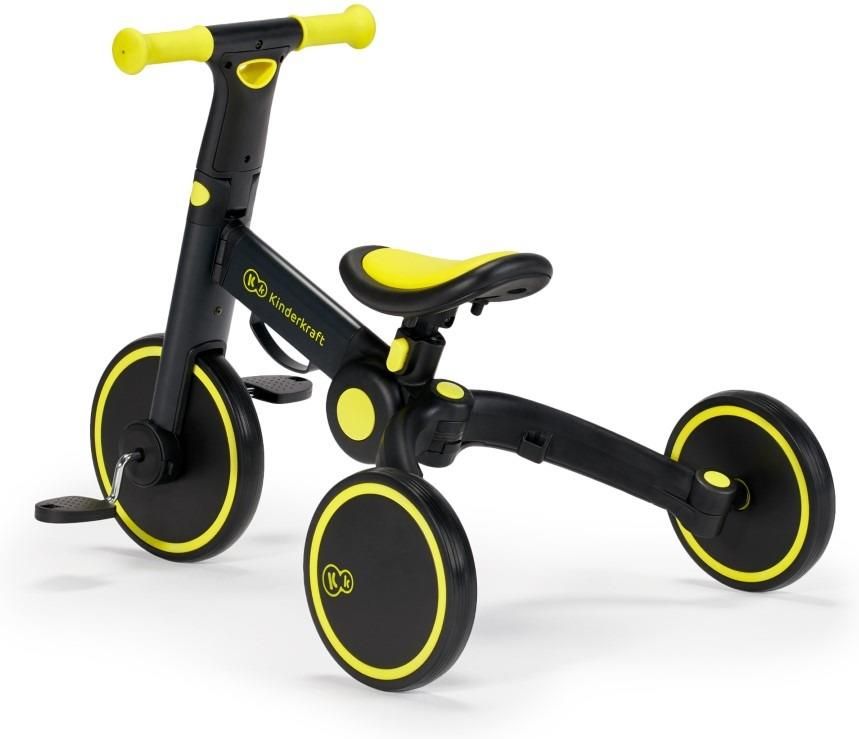 Kinderkraft Rowerek trójkołowy 4TRIKE czarny - zdjęcie 4 Kinderkraft Rowerek trójkołowy 4TRIKE czarny