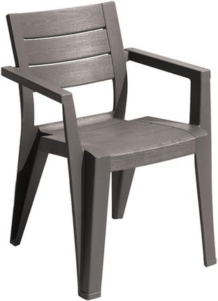 Keter Julie Krzesło Ogrodowe 61,5 X 58,5 X 79 Cm Cappuccino 17209497