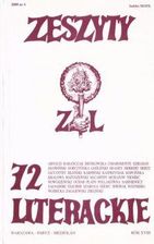 Zeszyty literackie 72 4/2000 - Gazety i czasopisma