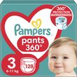 Pampers Pants Pieluchomajtki rozmiar 3, 128 szt. 6kg-11kg