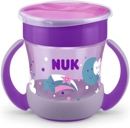 NUK Mini Magic Cup Night 160ml 6M+ fioletowy