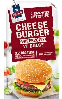 Konspol Cheeseburger Wieprzowy 320G - Ceny i opinie - Ceneo.pl