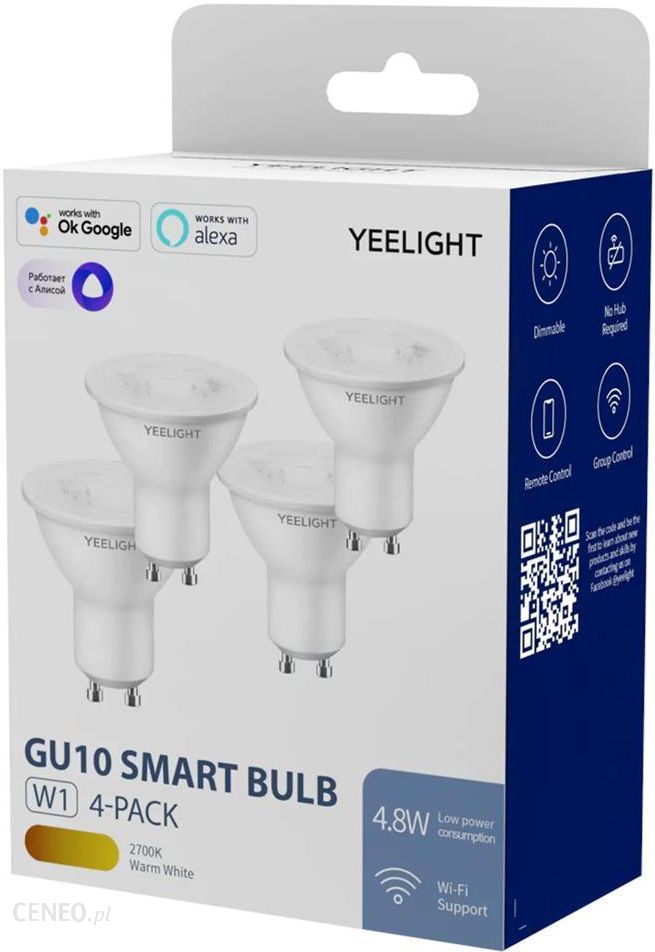 Yeelight GU10 Lampadina Smart (confezione da 4 pezzi) - Luci LED 