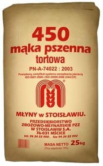 Młyny Stoisław mąka pszenna tortowa typ 450 25kg