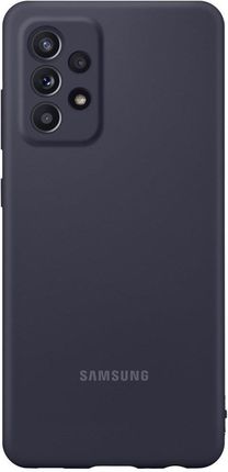 Samsung Silicone Cover do Galaxy A52 Czarny (EF-PA525TBEGWW)