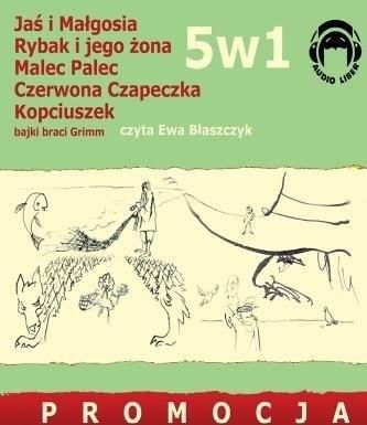 5w1 Bajki Braci GRIMM Audiobook Ewa Błaszczyk