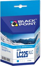 BLACK POINT TUSZ ZAMIENNY BPBLC225XLC DLA BROTHER LC-225XLC NIEBIESKI NA 1750 STRON (GBRLC225XLC_BP)