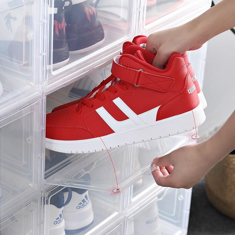 Goldstart Pudełka na buty 1szt. Czarny - zdjęcie 1 Goldstart Pudełka na buty 1szt. Czarny