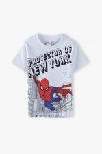 Zdjęcie Spiderman T-Shirt Chłopięcy Spider-Man Biały - Kielce