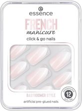 polecamy Ozdoby i sztuczne paznokcie Essence French Manicure Click & Go Nails Sztuczne Paznokcie 02 Babyboomer Style 12Szt