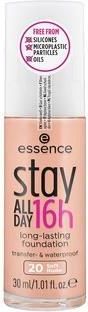 Essence Stay All Day 16H Long-Lasting Foundation Długotrwały Podkład Do Twarzy 20 Soft Nude 30 ml