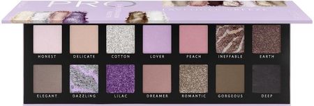Catrice Pro Lavender Breeze Slim Eyeshadow Palette paleta cieni do powiek 010 Sea Of Blossoms 10.6g