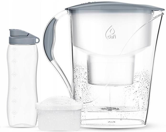 Dzbanek filtrujący Dafi LUNA Unimax 3,3L + Standard Unimax + bidon ...