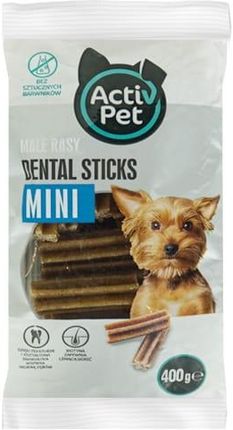Activ Pet Przysmak Małe Rasy Dental Sticks Mini 400G