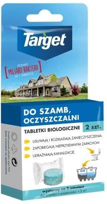 Tabletki Biologiczne Do Szamba I Oczyszczalni 2 Szt. Target