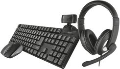 Zestaw klawiatura + mysz Trust Biurowy Qoby 4W1 (KlaKamSlu) 24040- (24040)