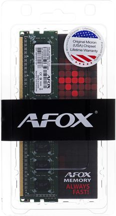 Pamięć RAM Afox Ddr3 8G 1600Mhz Micron Chip Lv 1,35V - Afld38Bk1L- (AFLD38BK1L)