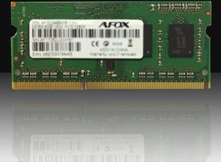 Afox So-Dimm Ddr3 8G 1600Mhz Micron Chip Lv 1,35V - Afsd38Bk1L- (AFSD38BK1L)